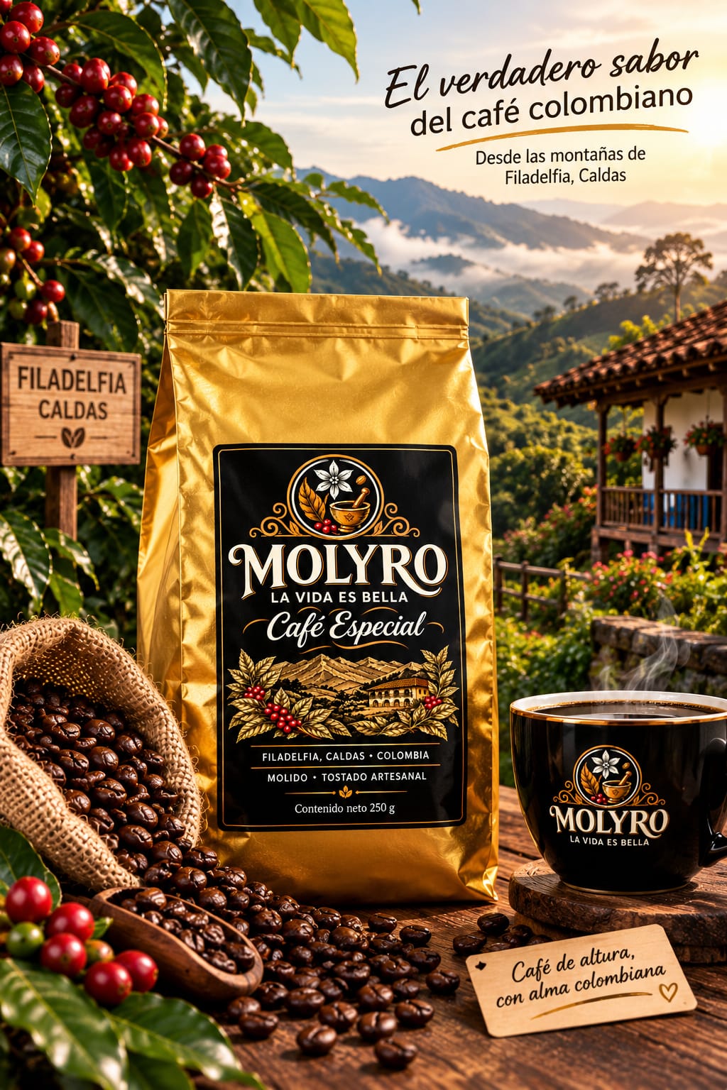 Bolsa de Café Molyro 250 g